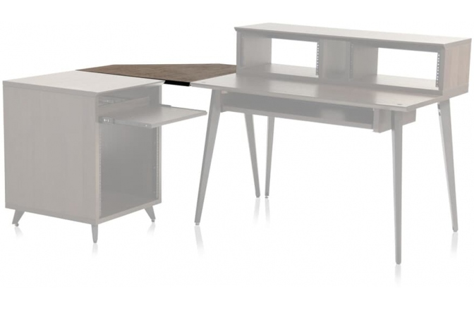 Secțiune de birou Gator Frameworks Elite Series Furniture Desk Corner Section BRN