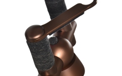 Securizare stativ chitară Bulldog Guitar Lock Bronze