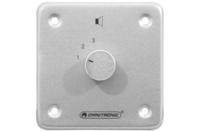Selector de sursă, stereo Omnitronic PA Stereo Program Selector sil