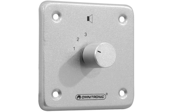 Selector de sursă, stereo Omnitronic PA Stereo Program Selector sil