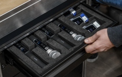 Sertar de rack Adam Hall 4U Ergo Rack Drawer Aluminim