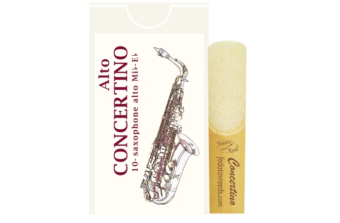 Set 10 Ancii Saxofon Alto Fedotov Reeds Concertino reeds for alto saxophone 3,5
