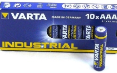 Set 10 baterii alcaline Varta Baterie alcalina industriala R3 (AAA) Varta 10 buc