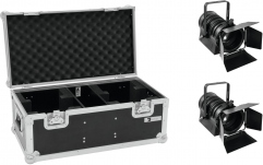 Set 2x spoturi Led COB de 60 W inclusiv case PRO Eurolite Set 2x LED THA-60PC + Case