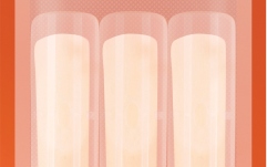 Set 3 Ancii clarinet Daddario Woodwinds Bass Clarinet Reeds Strength 2.5 3-Pack