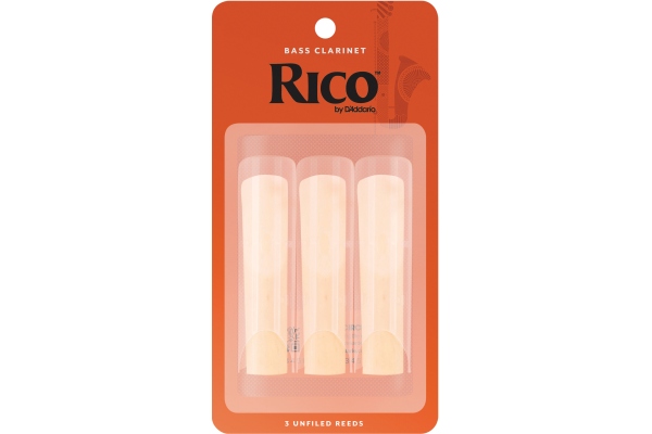 Bass Clarinet Reeds Strength 2.5 3-Pack