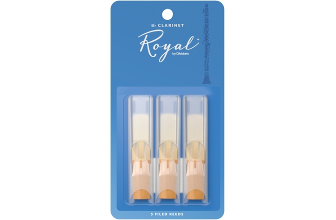 Set 3 Ancii Clarinet Daddario Woodwinds Bb Clarinet Strength 1.5 3-pack