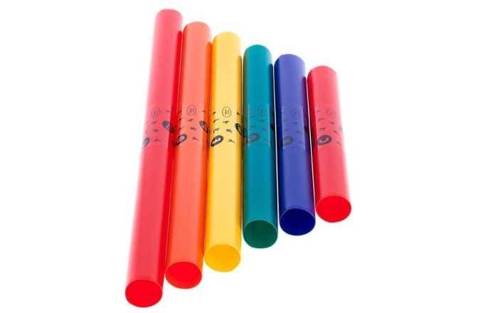 Set 6 tuburi cromatice Boomwhackers BW-PG
