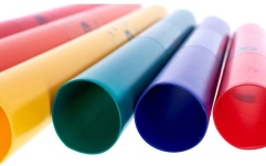 Set 6 tuburi cromatice Boomwhackers BW-PG