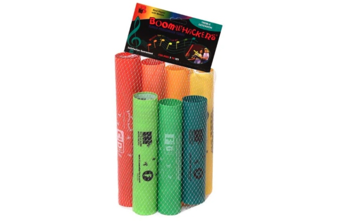 Set 7 tuburi cromatice Boomwhackers BW-EG Soprano Expansion Set