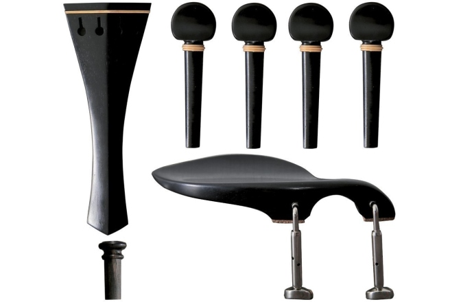 Set accesorii violă Gewa Set pentru violă Abanos 4/4