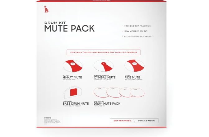 Set amortizoare tobe Evans SoundOff by EVANS Full Box Set Fusion