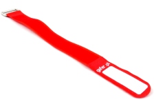 Set benzi velcro GAFER.PL Tie Straps 25x550mm 5 pieces red