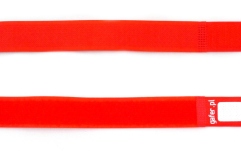 Set benzi velcro GAFER.PL Tie Straps 25x550mm 5 pieces red