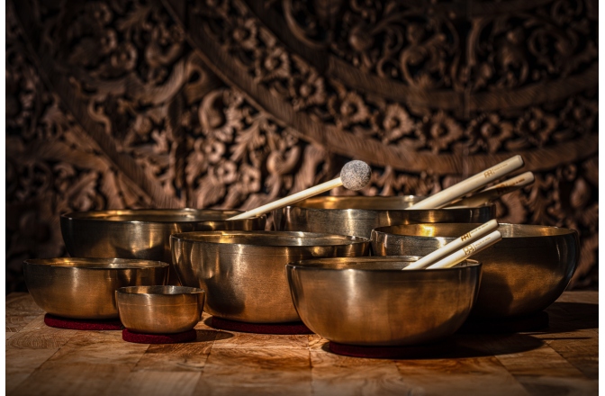 Set Boluri de meditaţie Meinl SB Chakra Set - Consists of: 7 SB