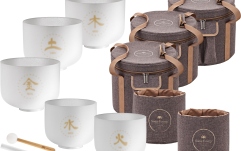 Set boluri sonice Meinl Sonic Energy 5-piece TCM Crystal Singing Bowl Elements Set