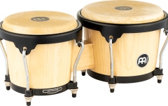 Set bongos Meinl Headliner Series Wood Bongo 6 3/4" MACHO &#38; 8" HEMBRA - Natural