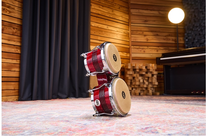 Set Bongos Meinl Marathon Exclusive Serie Bongo 6 3/4"- 8" Hembra -  Wine Red