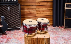Set Bongos Meinl Marathon Exclusive Serie Bongo 6 3/4"- 8" Hembra -  Wine Red