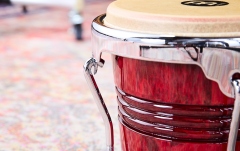Set Bongos Meinl Marathon Exclusive Serie Bongo 6 3/4"- 8" Hembra -  Wine Red