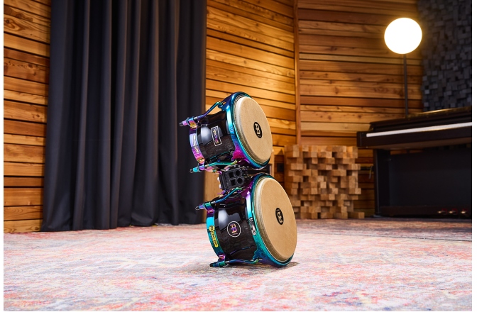 Set Bongos Meinl Marathon Spectrum Bongo 7"- 8 1/2" Hembra - Phantom Black