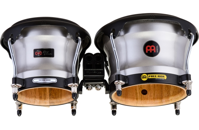 Set Bongos Meinl Percussion Artist Series Diego Camacho Signature 7'' & 8 1/2'' Bongo - Pearl Grey