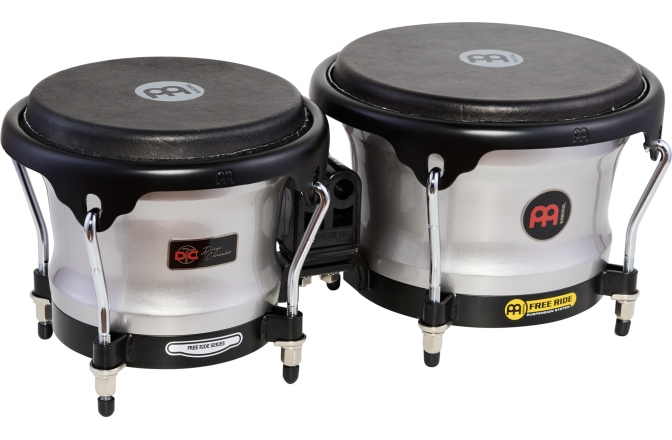 Set Bongos Meinl Percussion Artist Series Diego Camacho Signature 7'' & 8 1/2'' Bongo - Pearl Grey