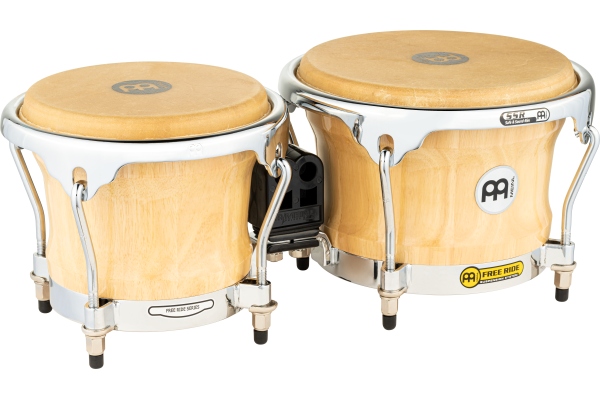 Professional Series Wood Bongo - Natural 7" MACHO &#38; 8 1/2" HEMBRA