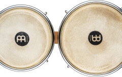 Set bongos Meinl Wood Bongo 6,75" MACHO &#38; 8" HEMBRA - Super Natural/Chrome HW