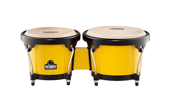 Set Bongos Nino Percussion Bongo ABS Plastic Plus - Yellow/Black
