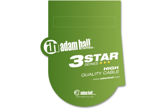 Set cabluri Patch Adam Hall 3Star TRS Patch Set 1.2m