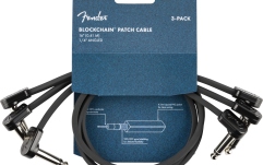 Set cabluri Patch Fender Blockchain 16" Patch Cable 3-pack Angle/Angle