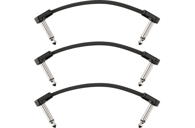 Set cabluri Patch Fender Blockchain 4" Patch Cable 3-Pack Angle/Angle