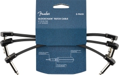 Set cabluri Patch Fender Blockchain 6" Patch Cable 3-pack Angle/Angle