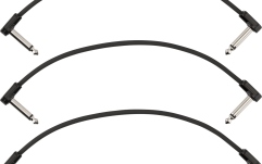 Set cabluri Patch Fender Blockchain 8" Cable 3-pack Angle/Angle