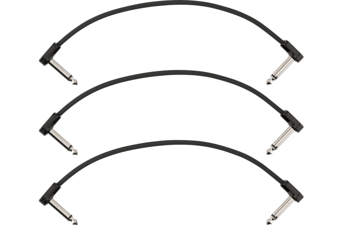 Set cabluri Patch Fender Blockchain 8" Cable 3-pack Angle/Angle