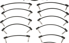 Set Cabluri Patch Fender Blockchain Patch Cable Kit Large Black