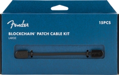 Set Cabluri Patch Fender Blockchain Patch Cable Kit Large Black