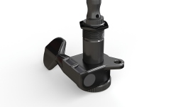 Set Chei de Acordaj cu Blocare Daddario Auto-Trim Locking Tuning Machines 6 In-line- Black