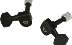 Set Chei de Acordaj Traveler Traveler Guitar  - Guitar Locking Tuner Set, 3+3 - Black