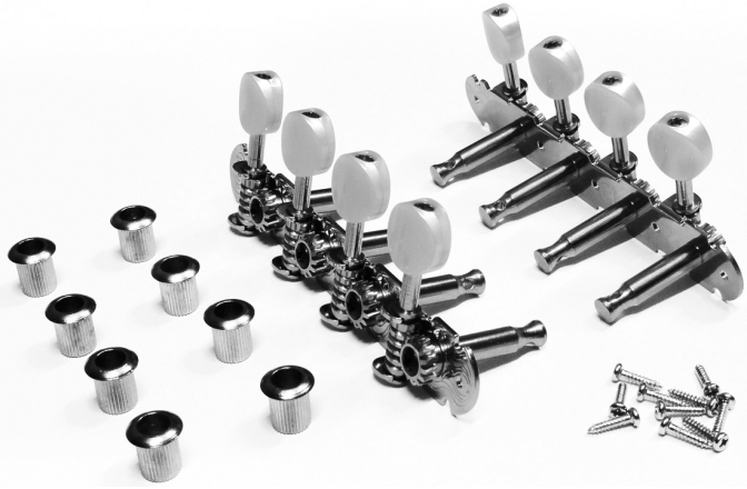 Set Cheie de acordare Mandolină Ortega Set de cheițe cu capsule Mandolină - pereche
