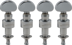 Set cheițe Banjo Grover 119C Geared Banjo Pegs Chrome