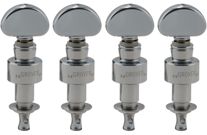 Set cheițe Banjo Grover 119C Geared Banjo Pegs Chrome