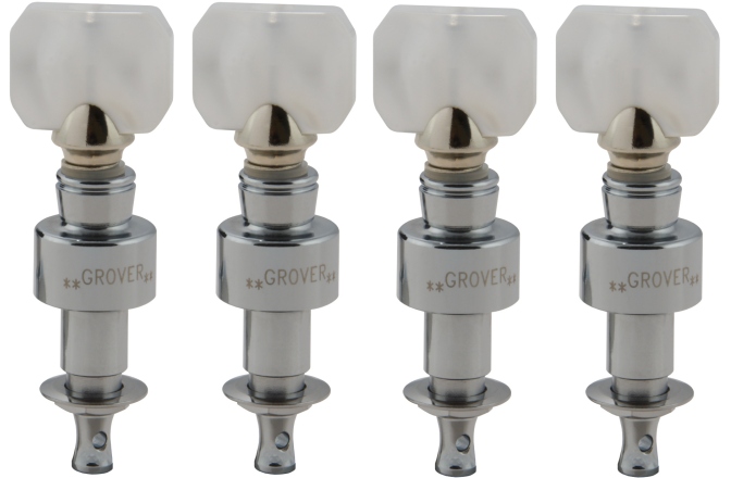 Set cheițe Banjo Grover 120C Geared Banjo Pegs Chrome