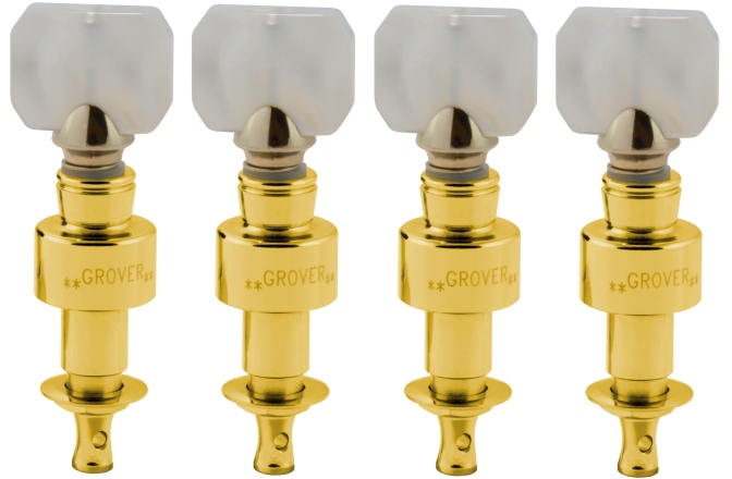 Set cheițe Banjo Grover 120G Geared Banjo Pegs Gold
