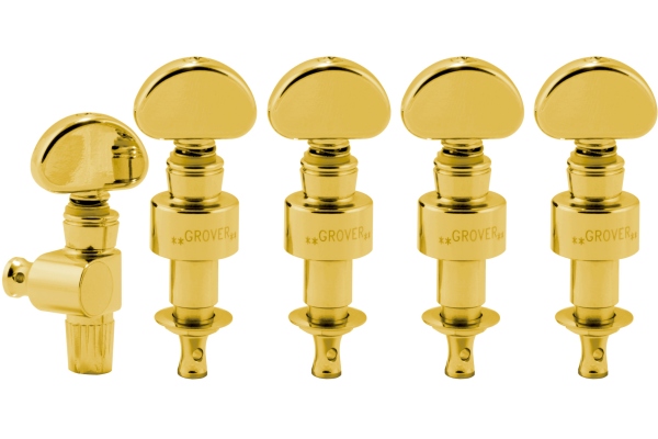 121G5 Geared Banjo Pegs Gold 121G5 Geared Banjo Pegs Gold