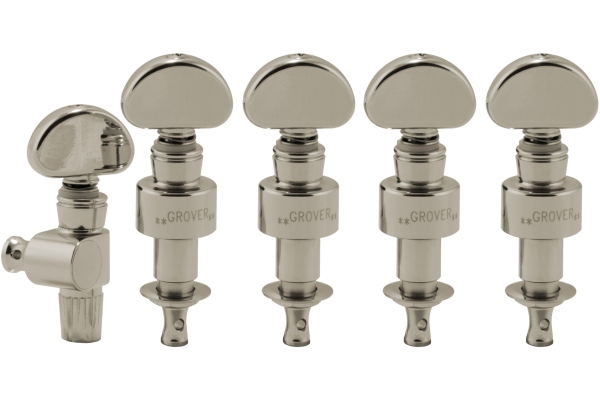 121N5 Geared Banjo Pegs Nickel 121N5 Geared Banjo Pegs Nickel
