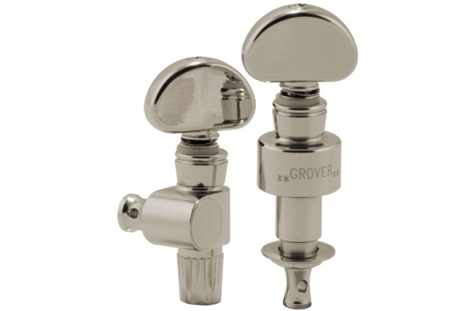 Set cheițe Banjo Grover 121N5 Geared Banjo Pegs Nickel