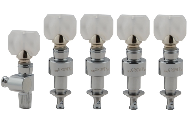 122C5 Geared Banjo Pegs Chrome 122C5 Geared Banjo Pegs Chrome