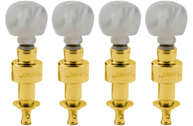 Set cheițe Banjo Grover 123G Geared Banjo Pegs Gold